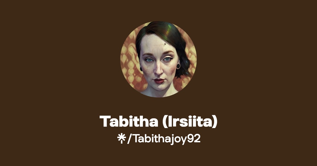Tabitha (Irsiita) TikTok, Twitch Linktree
