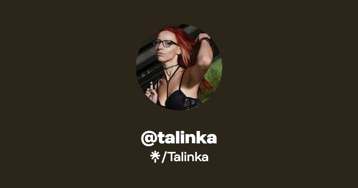 @talinka | Instagram, Facebook | Linktree