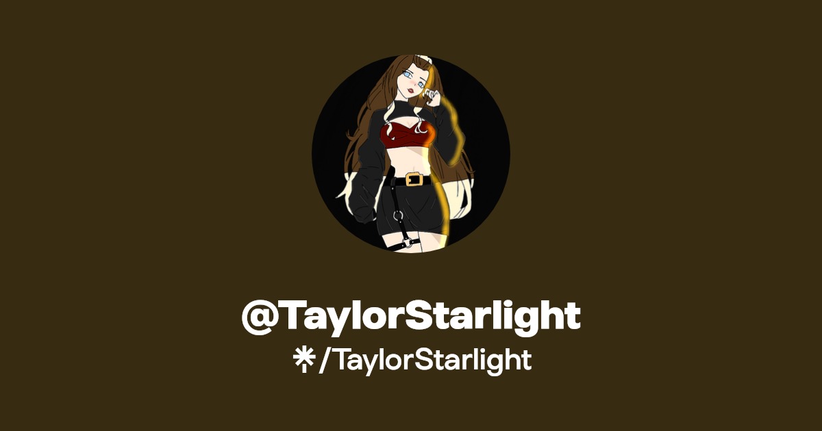 TaylorStarlight - Find @TaylorStarlight Onlyfans - Linktree