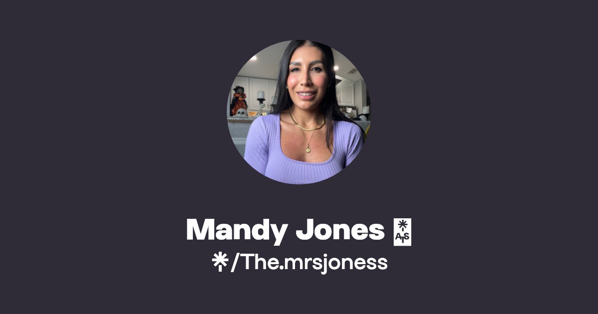 Mandy Jones 🖤 - Find Mandy Jones 🖤 Onlyfans - Linktree
