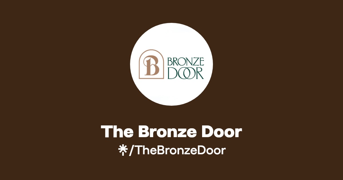 The Bronze Door Instagram, Facebook Linktree