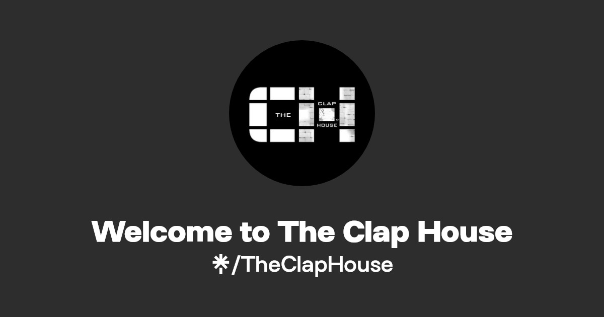 to The Clap House Instagram Linktree