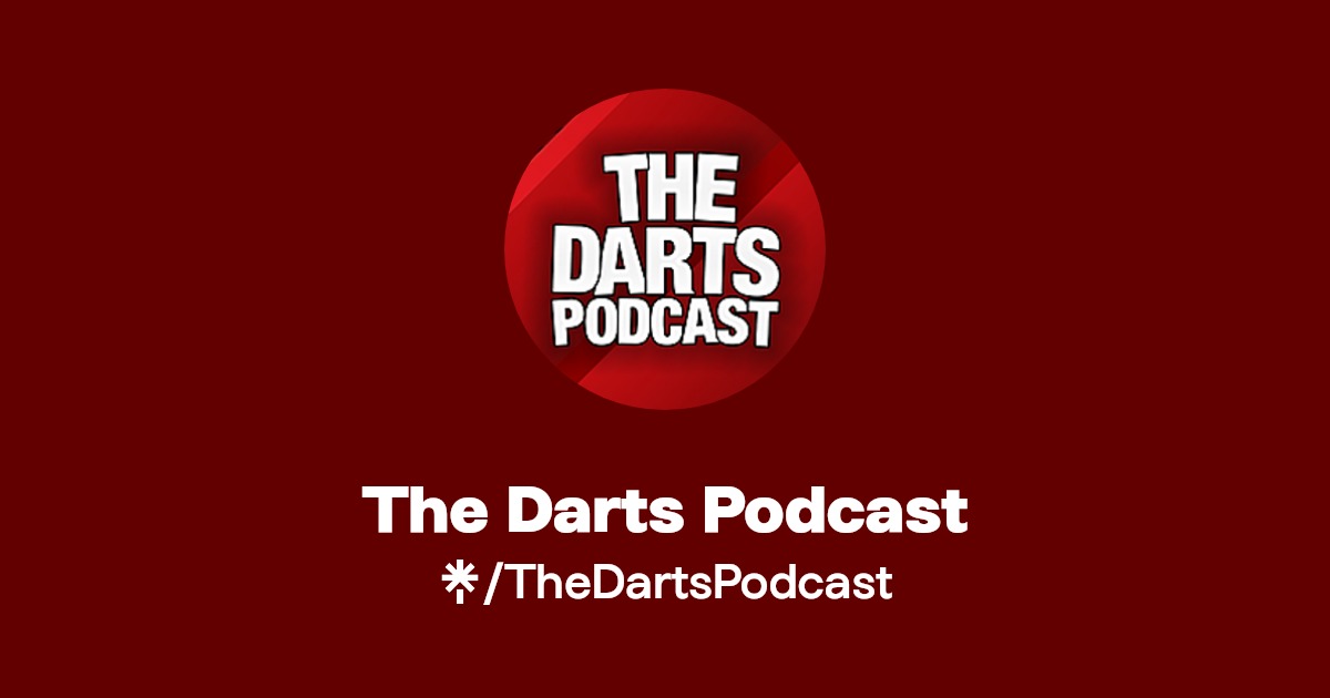 The Darts Podcast Listen on YouTube, Spotify Linktree