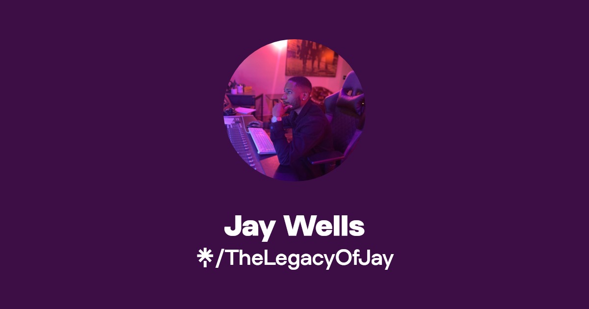 Jay Wells Instagram, TikTok, Twitch Linktree(07)