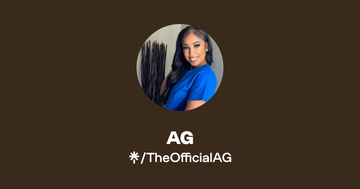 AG - Find AG Onlyfans - Linktree