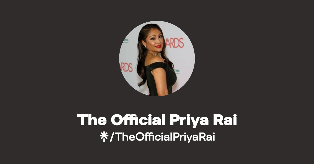 The Official Priya Rai - Find The Official Priya Rai Onlyfans - Linktree