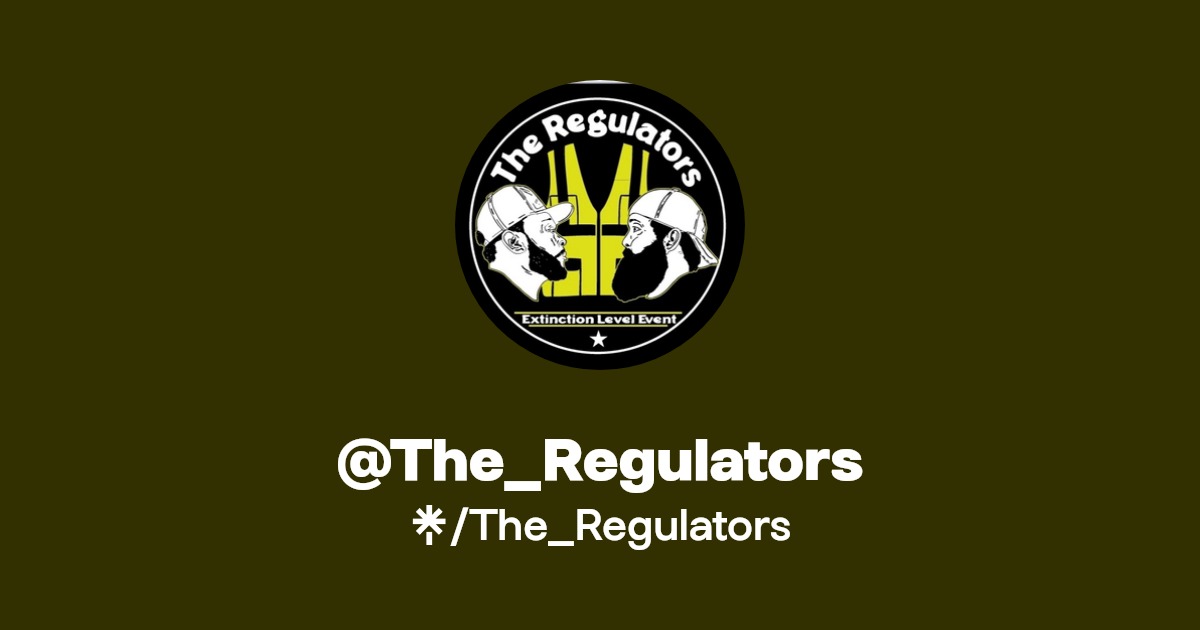 The_Regulators Instagram, TikTok, Twitch Linktree