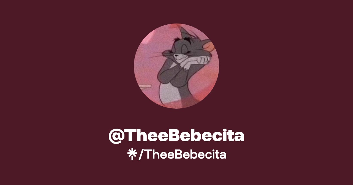 TheeBebecita - Find @TheeBebecita Onlyfans - Linktree