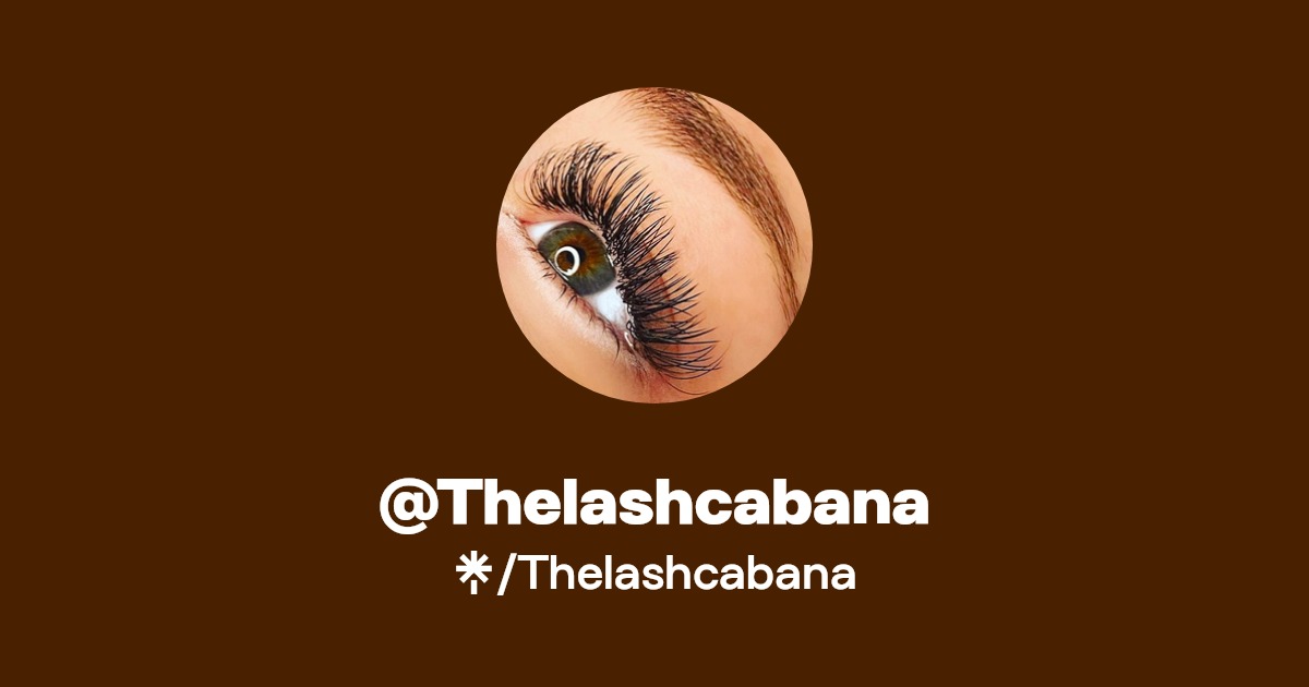 Thelashcabana Facebook Linktree