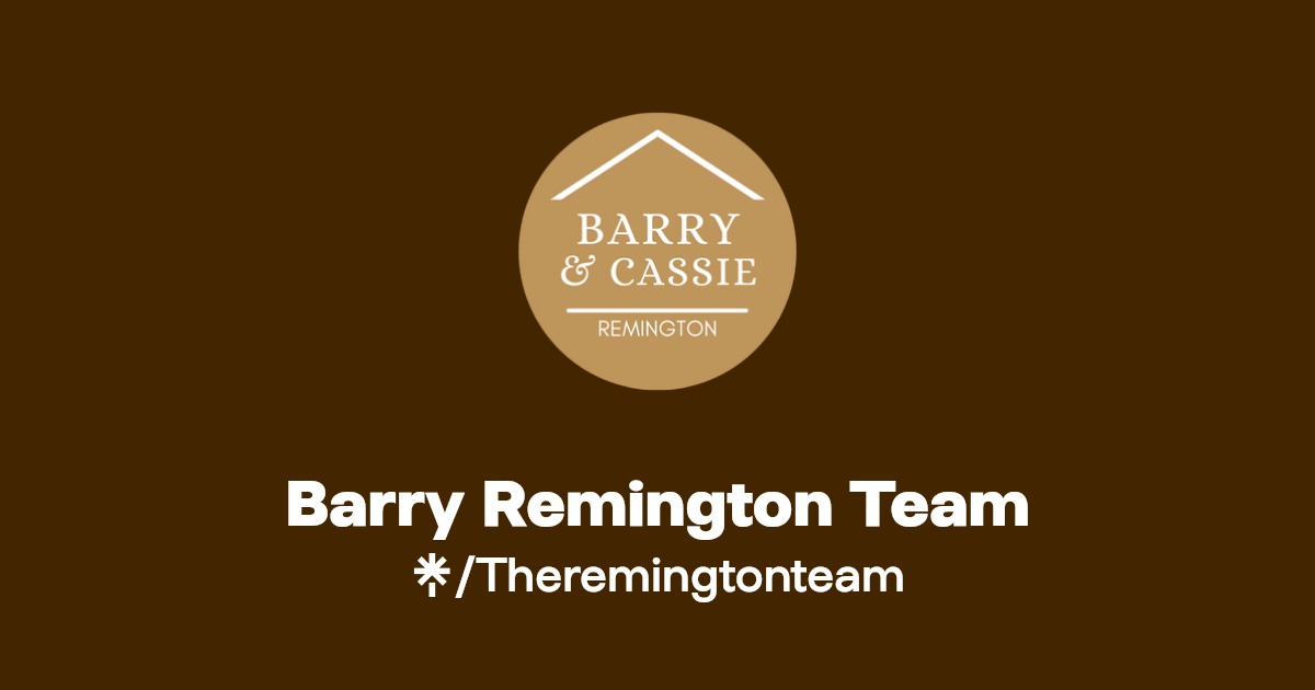 Barry Remington Team Instagram, Facebook, TikTok Linktree