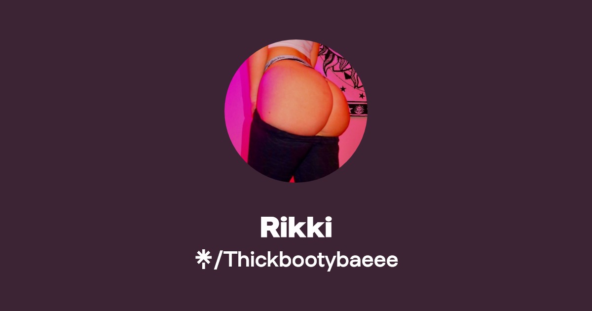 Rikki - Find Rikki Onlyfans - Linktree