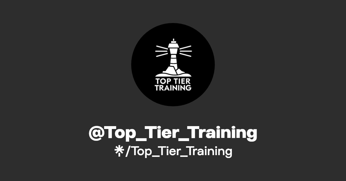 Top_Tier_Training Linktree