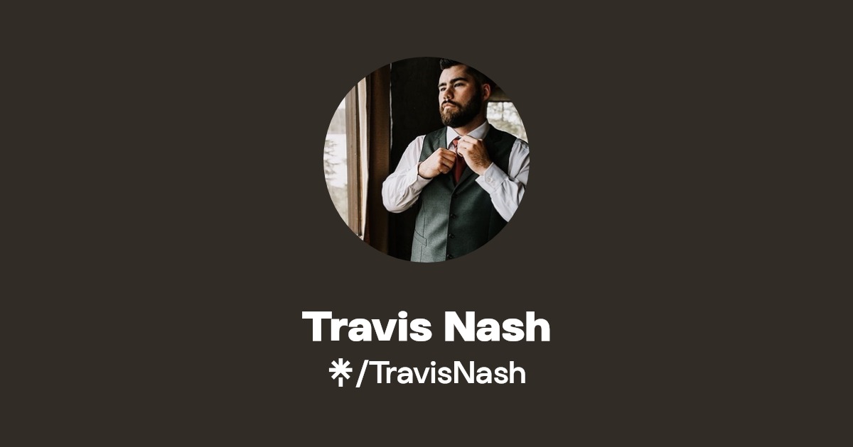 Travis Nash Instagram, Facebook Linktree