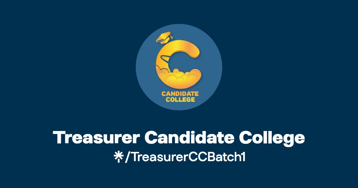 Treasurer Candidate College Linktree