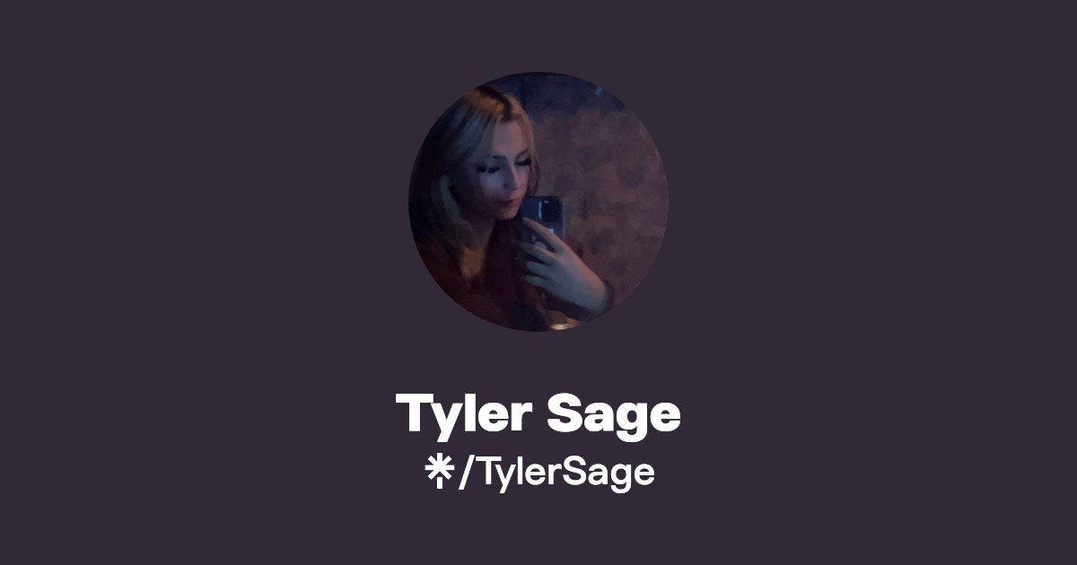 Tyler Sage - Find Tyler Sage Onlyfans - Linktree