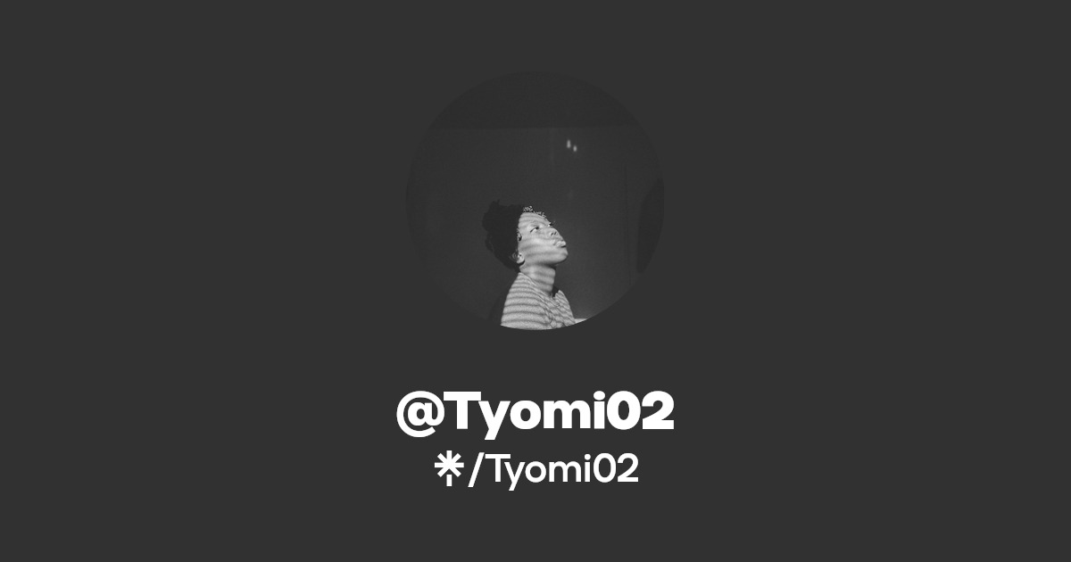 Tyomi02 | Instagram, TikTok | Linktree