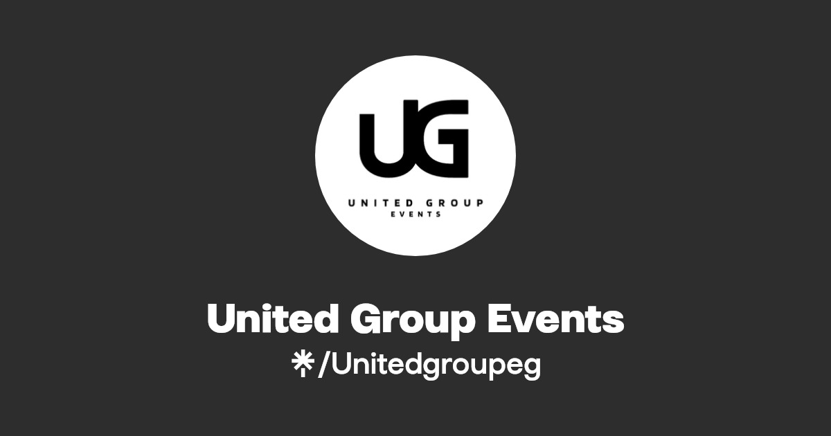 United Group Events Instagram, Facebook Linktree