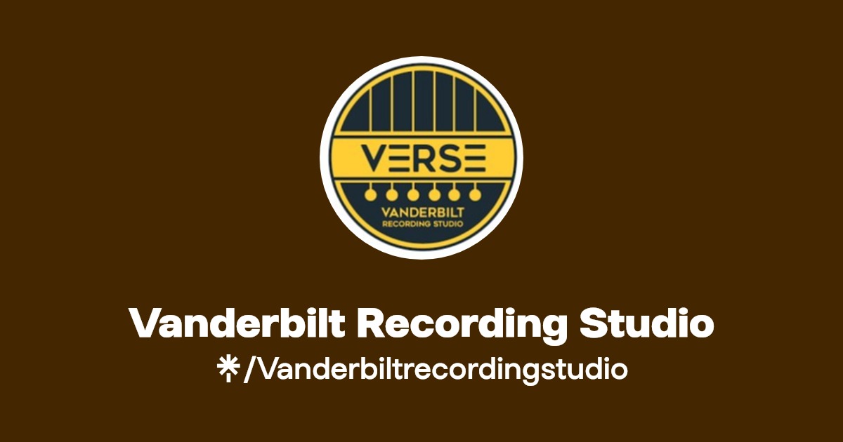 Vanderbilt Recording Studio Linktree