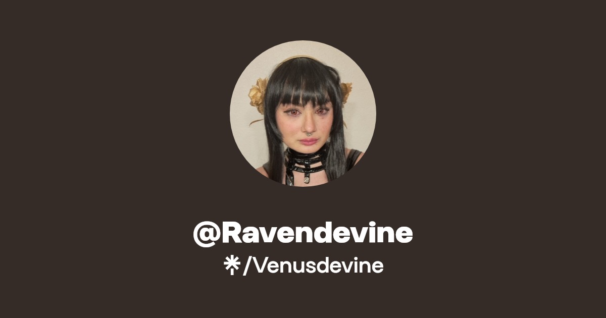 @Ravendevine - Find @Ravendevine Onlyfans - Linktree