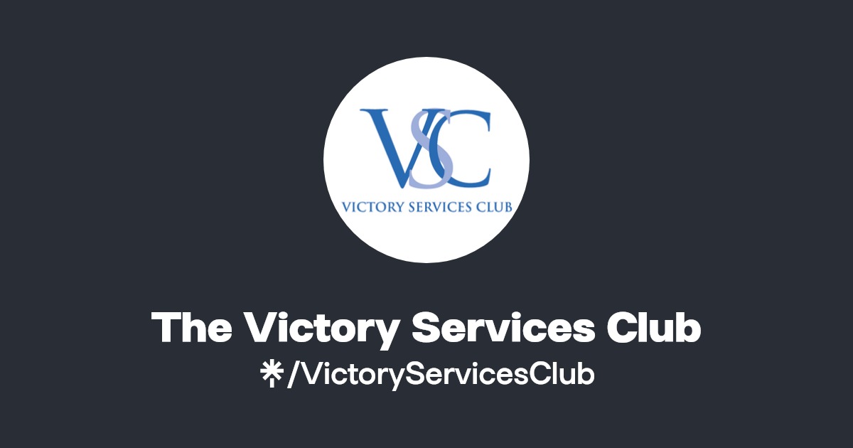 The Victory Services Club Instagram, Facebook Linktree