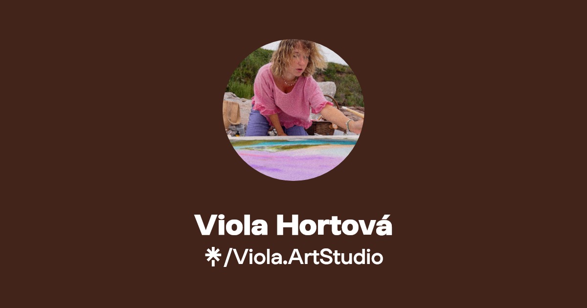 Viola. Art Studio Instagram Linktree