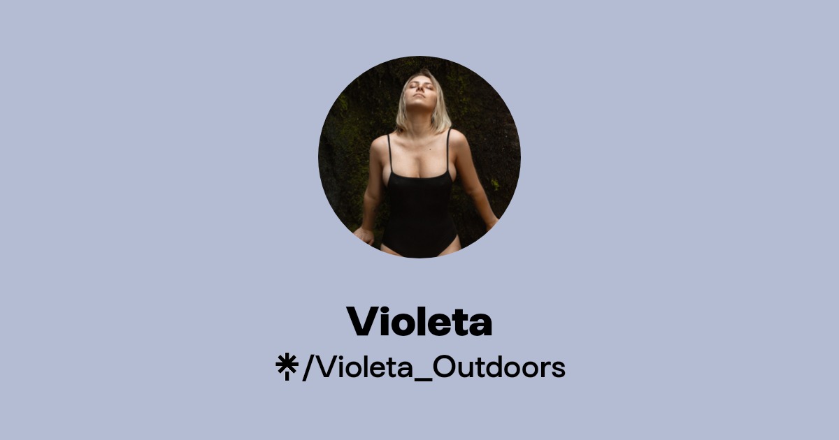 Violeta - Find Violeta Onlyfans - Linktree