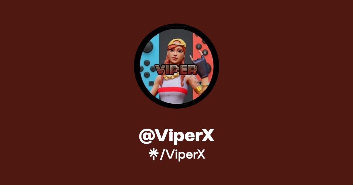 ViperX | Instagram, Twitch | Linktree