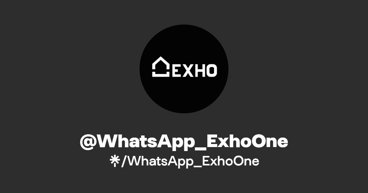 WhatsApp_ExhoOne Linktree