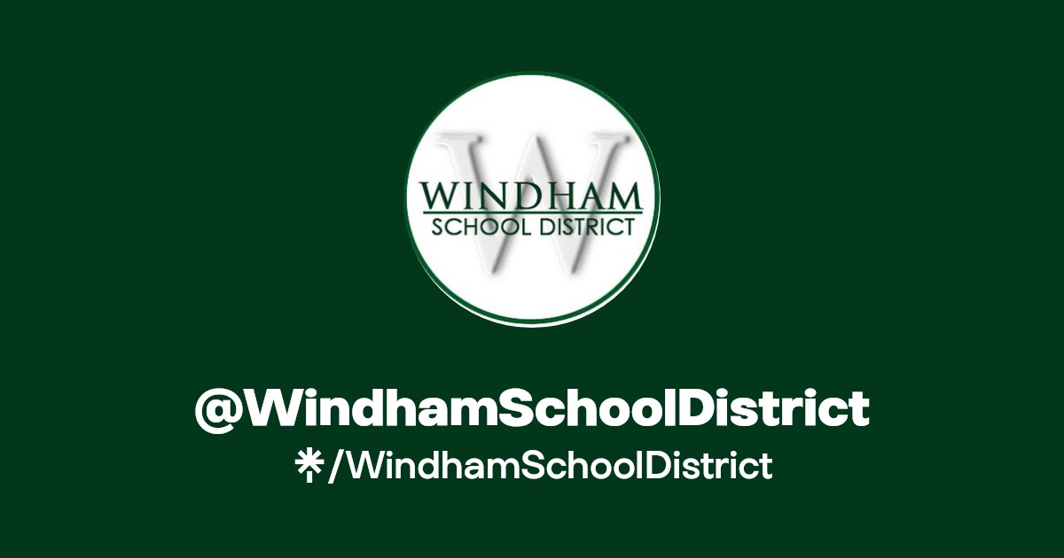 WindhamSchoolDistrict Twitter, Instagram, Facebook Linktree