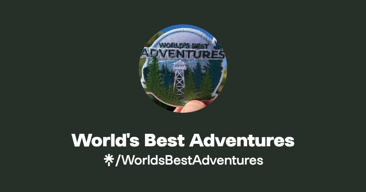 World's Best Adventures Facebook Linktree