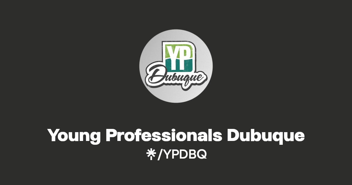 Young Professionals Dubuque Instagram, Facebook Linktree