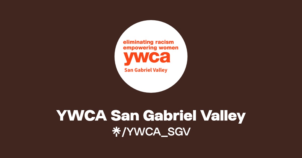 YWCA San Gabriel Valley Twitter, Instagram, Facebook Linktree