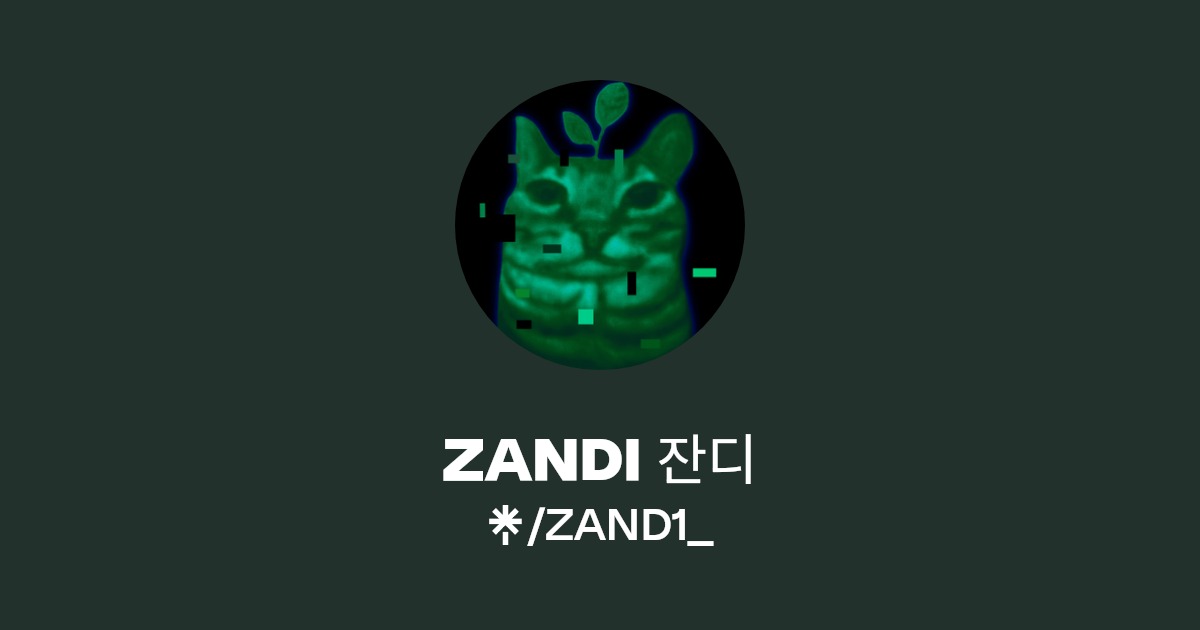 ZANDI Twitter, Instagram Linktree