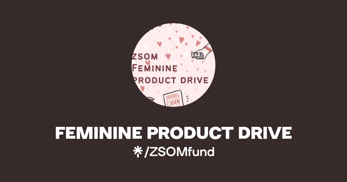 FEMININE PRODUCT DRIVE Linktree