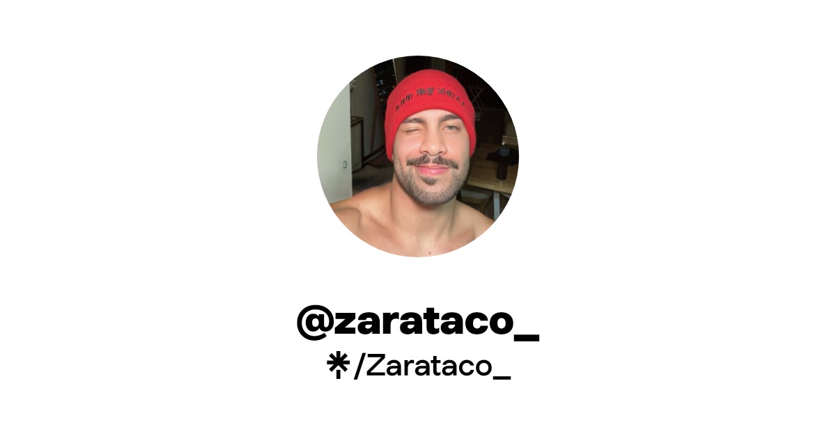 @zarataco_ - Find @zarataco_ Onlyfans - Linktree