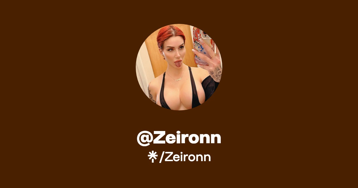 Zeironn - Find @Zeironn Onlyfans - Linktree