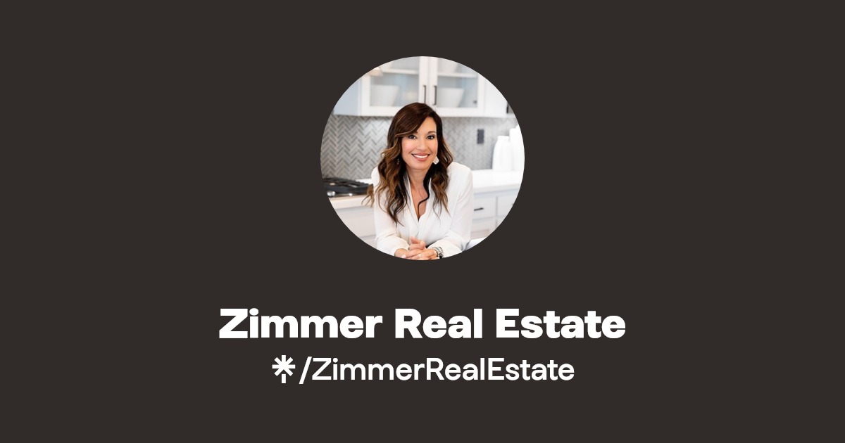 Zimmer Real Estate Instagram, Facebook Linktree