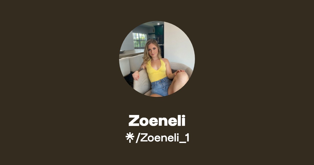 Zoeneli Linktree