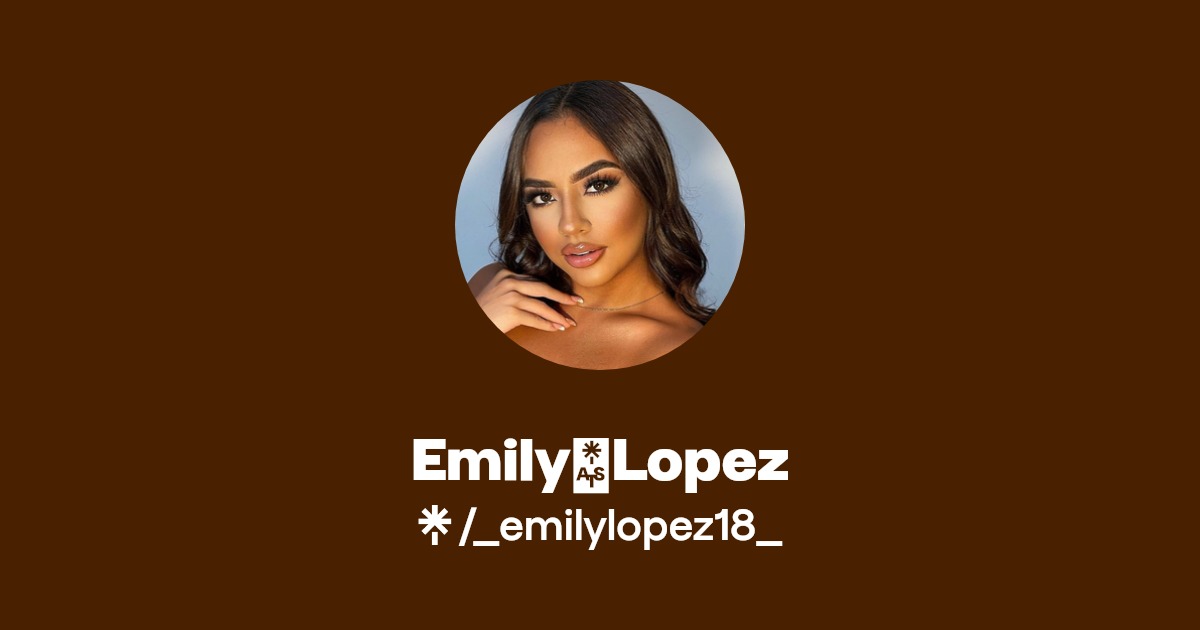 Emily🦋Lopez - Find Emily🦋Lopez Onlyfans - Linktree