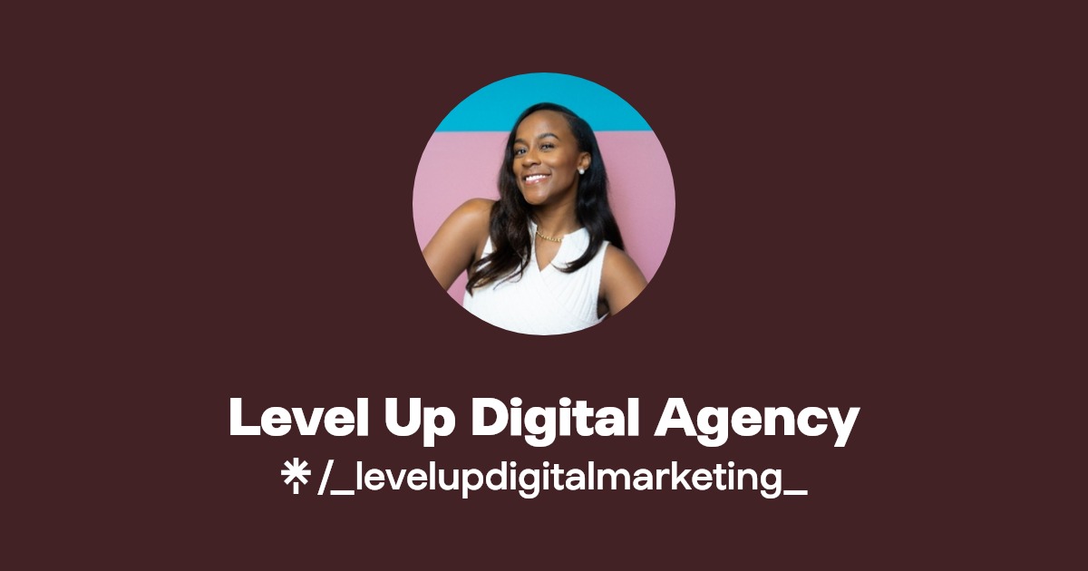 Level Up Digital Agency Instagram Linktree