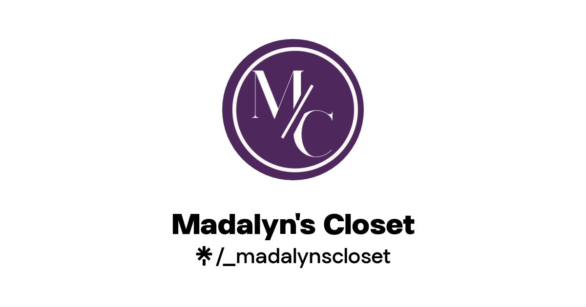 Madalyn's Closet Instagram Linktree