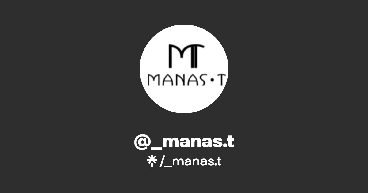 _manas.t Linktree