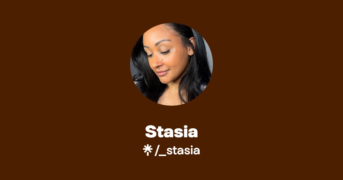 Stasia | Instagram, TikTok | Linktree