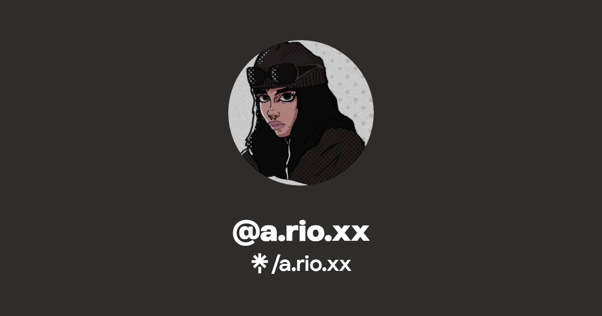 a.rio.xx | TikTok | Linktree
