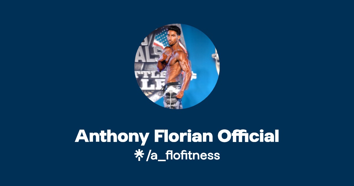 Anthony Florian Official | Instagram, TikTok | Linktree
