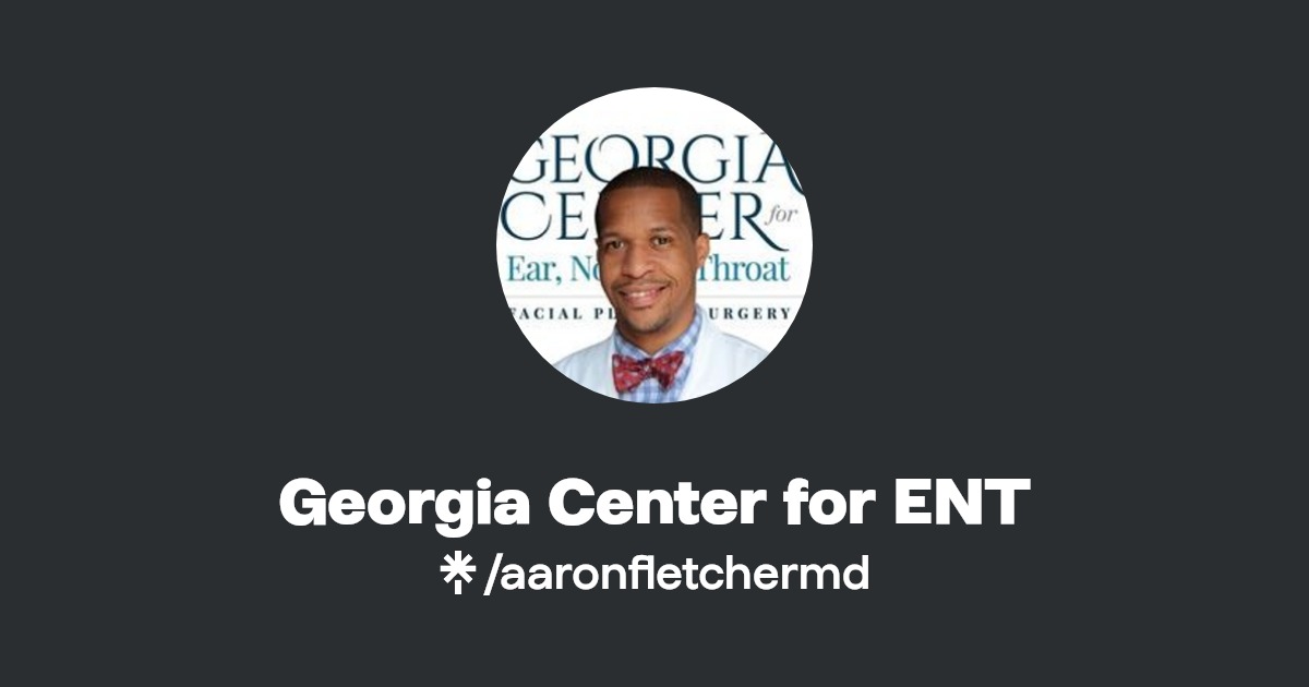 Center for ENT Instagram, Facebook Linktree