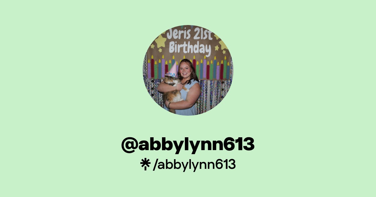 @abbylynn613 | Linktree