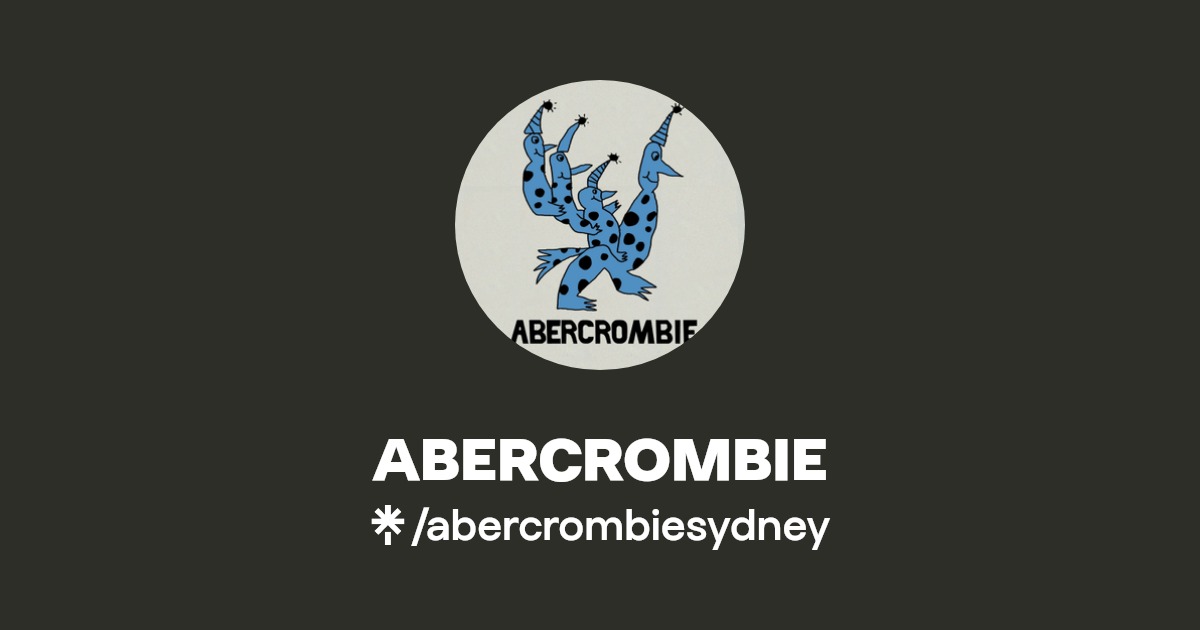 ABERCROMBIE Instagram, Facebook, TikTok Linktree