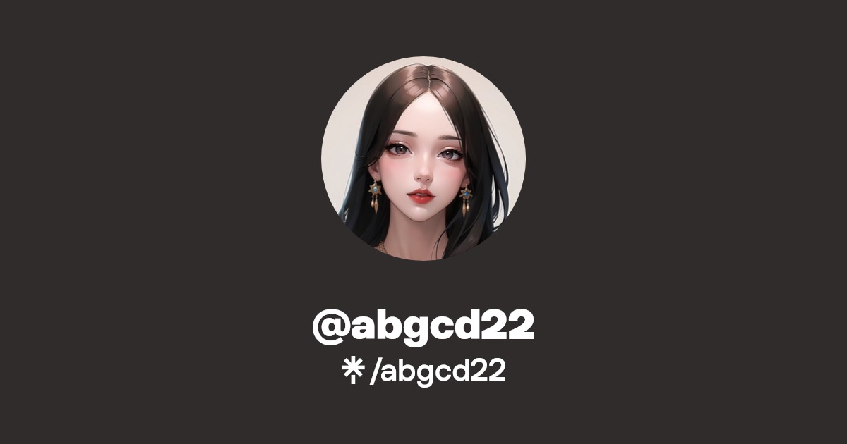 abgcd22 - Find @abgcd22 Onlyfans - Linktree