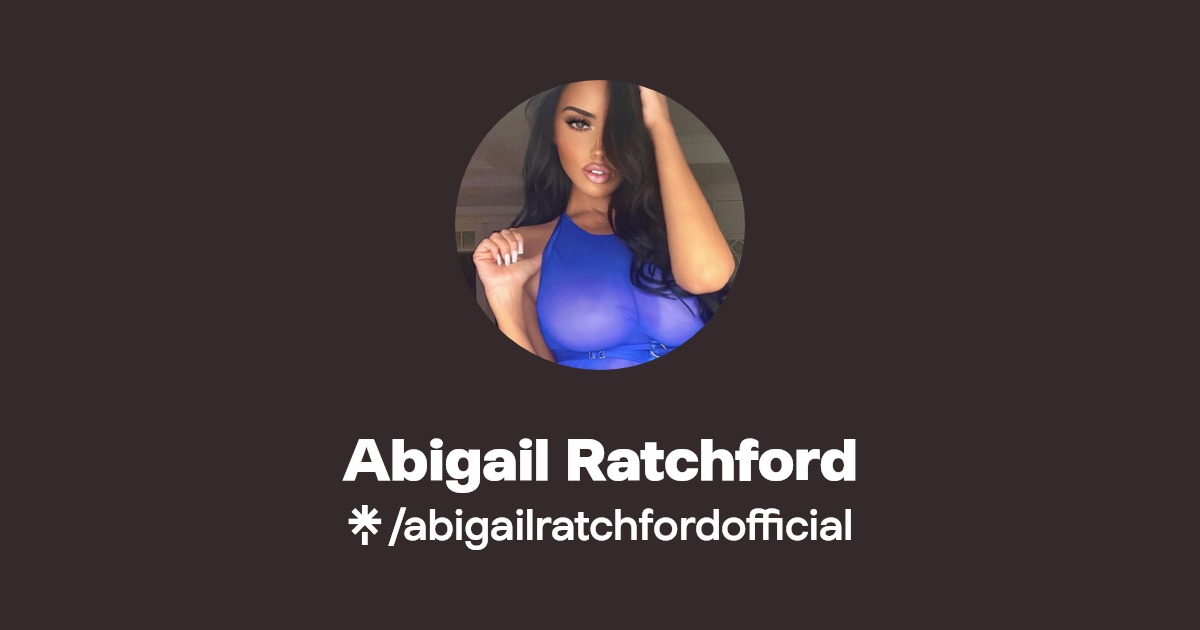Abigail Ratchford - Find Abigail Ratchford Onlyfans - Linktree
